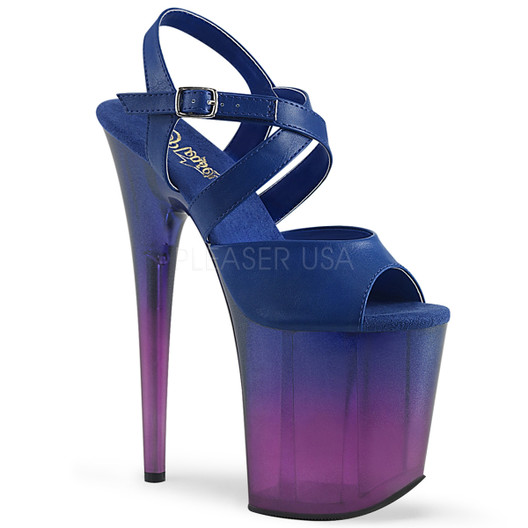 Стрипы Pleaser фиолетовые FLAM822T/BLPU/BLU-PP