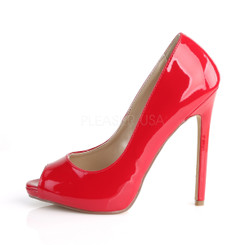 Туфли на шпильке Pleaser красные SEXY42/R