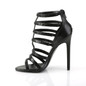 Ботинки Pleaser для High Heels черные SEXY15/BPU