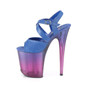 Стрипы Pleaser фиолетовые FLAM822T/BLPU/BLU-PP