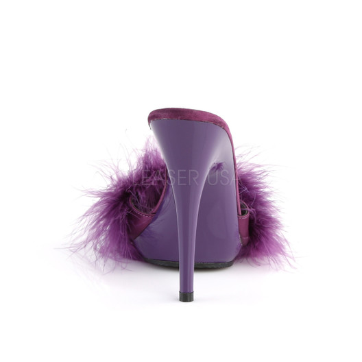 Тапочки на шпильке Pleaser фиолетовые POISE501F/PPSA/M